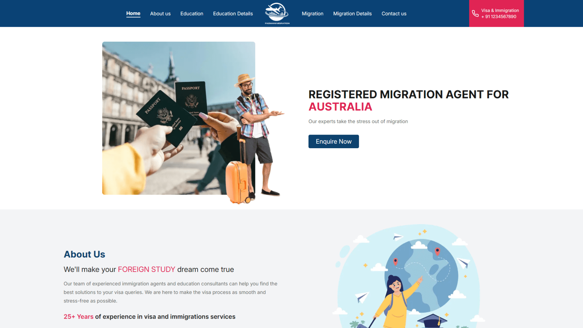 Dynamic Content Management Website